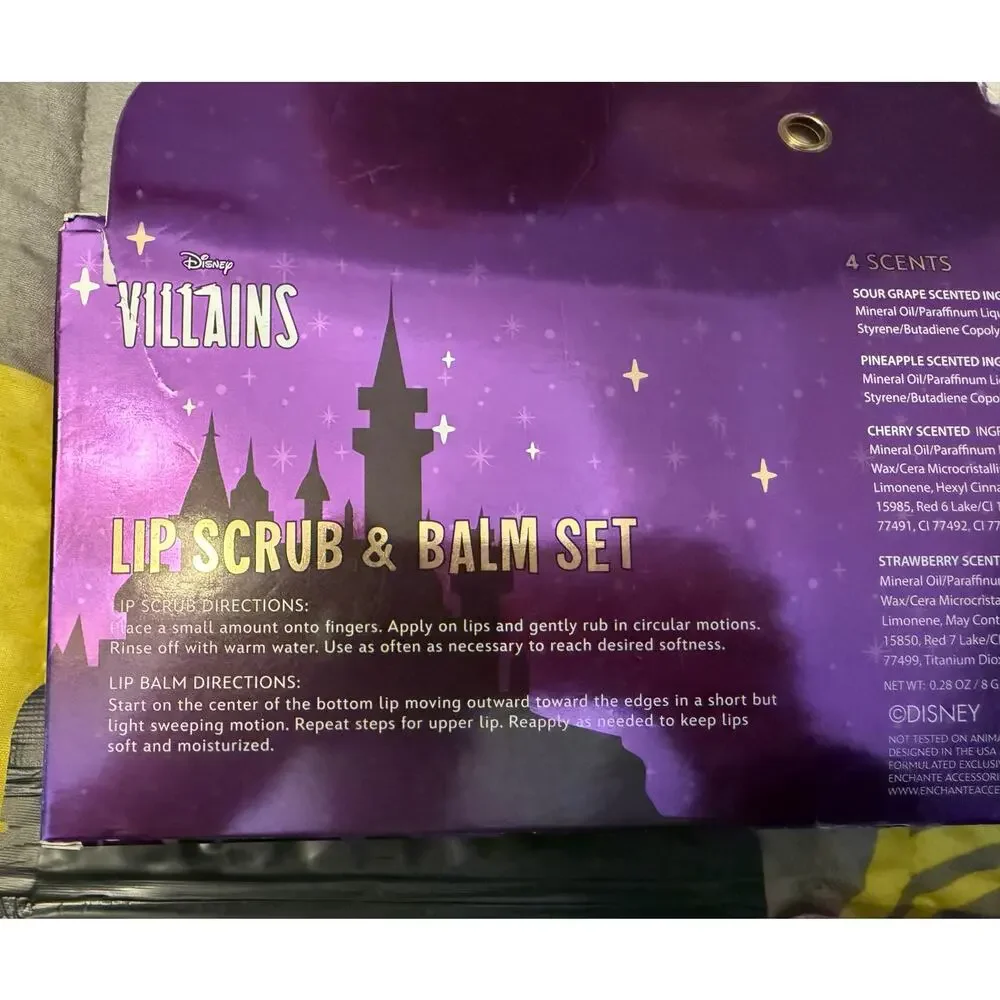 NWT Disney Villains Hocus Pocus Beauty Set Lips Scrub Bath Bomb Balm Hand Cream